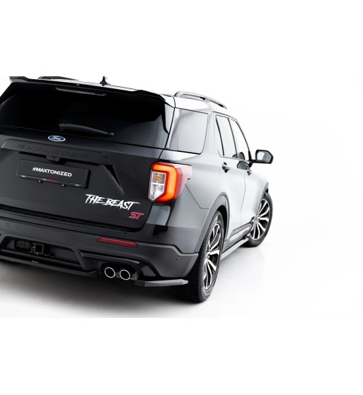 Rear side splitters for Ford Explorer ST Mk6