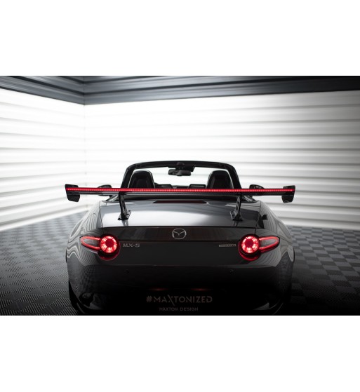 Carbon-Spoiler mit internen Haltern + LED passend für Mazda MX-5 ND (Mk4)