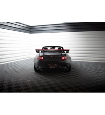 Carbon-Spoiler mit internen Haltern + LED passend für Mazda MX-5 ND (Mk4)