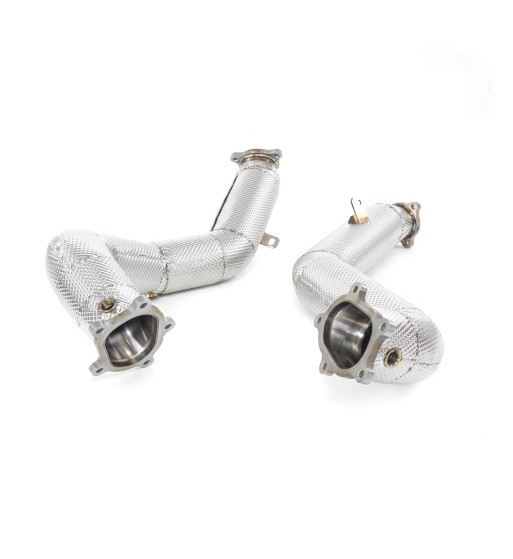 Audi 4.0 TFSI Downpipe con o senza isolamento termico
