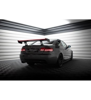 Carbon-Spoiler mit internen Haltern + LED passend für BMW 3 / M3 Coupe E92