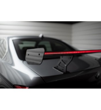 Carbon-Spoiler mit internen Haltern + LED passend für BMW 3 / M3 Coupe E92