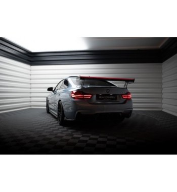 Carbon-Spoiler mit externen Haltern + LED passend für BMW 4 F32 / 4 F32 M-Pack Coupe