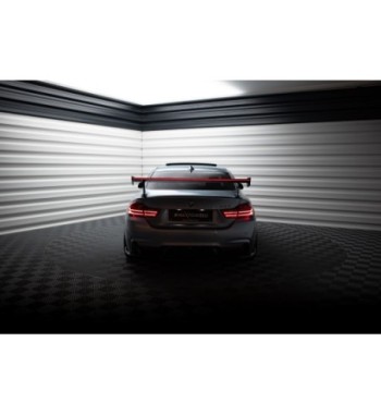 Carbon-Spoiler mit externen Haltern + LED passend für BMW 4 F32 / 4 F32 M-Pack Coupe