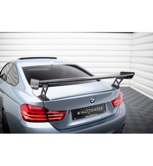 Carbon-Spoiler mit externen Haltern passend für BMW 4 F32 / 4 F32 M-Pack Coupe