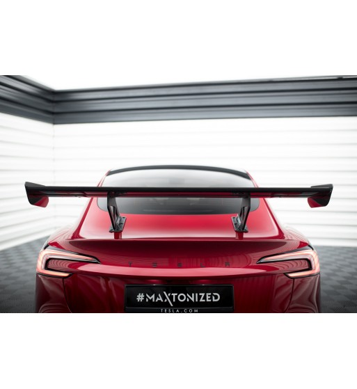 Carbon spoiler for Tesla Model 3