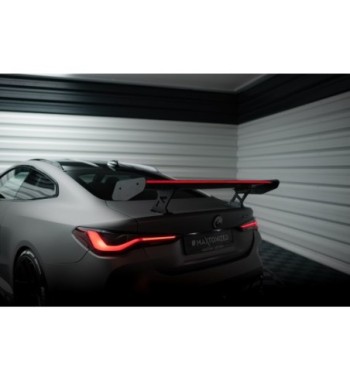 Carbon-Spoiler mit internen Haltern + LED passend für BMW M4 G82 / G82 Facelift / M440i / 4 M-Pack G22 / G22 Facelift