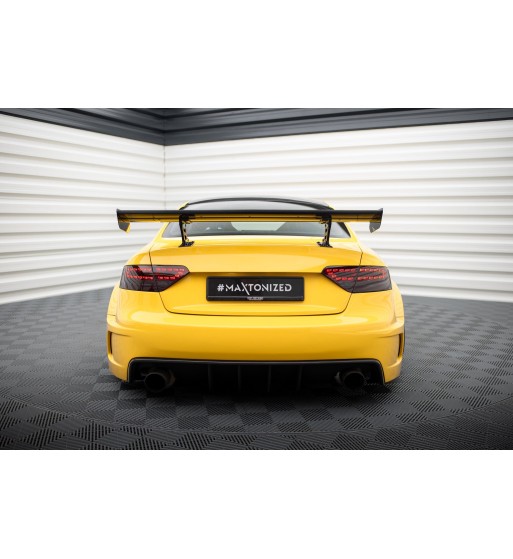 Carbon spoiler with internal mounts for Audi A5 Coupe 8T