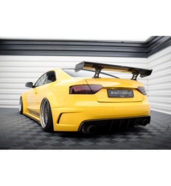 Carbon spoiler with internal mounts for Audi A5 Coupe 8T