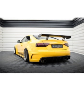 Carbon spoiler with internal mounts for Audi A5 Coupe 8T