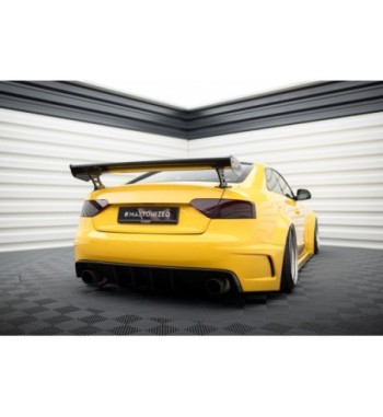 Carbon-Spoiler mit externen Haltern passend für Audi A5 Coupe 8T