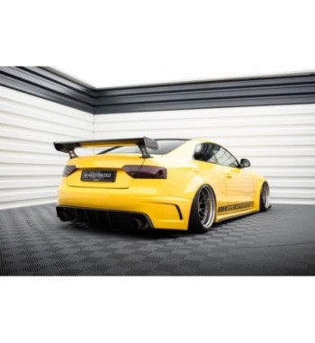Carbon-Spoiler mit externen Haltern passend für Audi A5 Coupe 8T