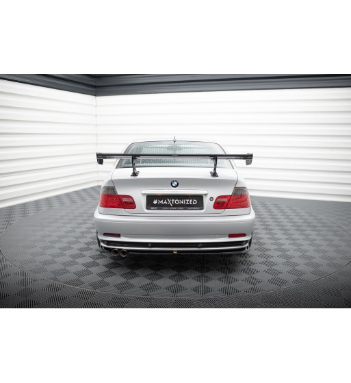 Carbon spoiler with internal mounts for BMW 3 Coupe E46