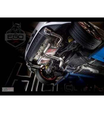 EGO-X Abgasanlage ab Kat für VW Golf 7 GTI Modelle