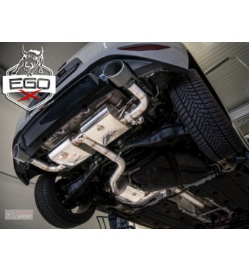 EGO-X 3" catback exhaust for VW Golf Mk.VII GTI models