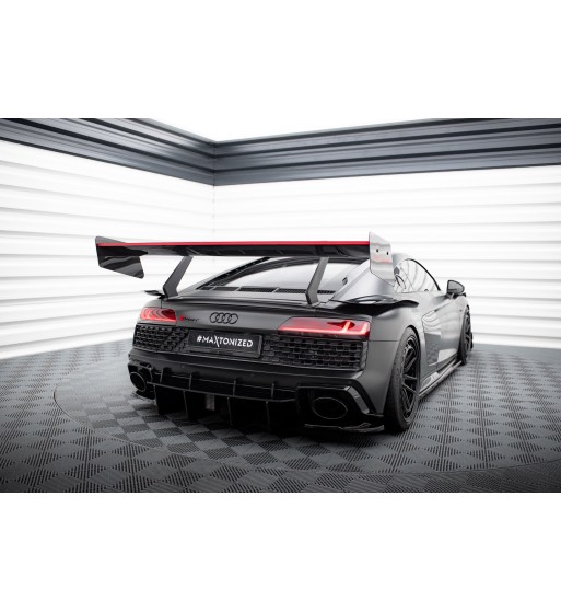 Carbon spoiler + LED for Audi R8 Mk2