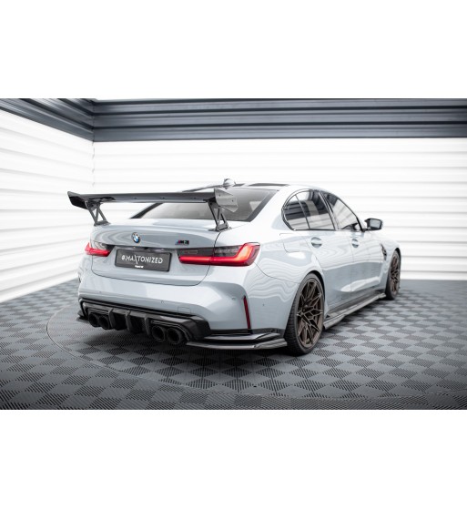 Carbon-Spoiler mit externen Haltern passend für BMW M3 G80 / M340i G20 / 3 M-Pack G20 / 3 Standard G20