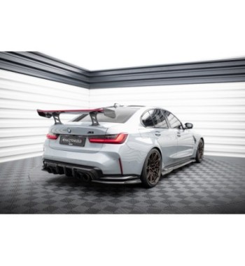 Carbon-Spoiler mit internen Haltern + LED passend für BMW M3 G80 / M340i G20 / 3 M-Pack G20 / 3 Standard G20