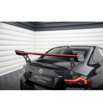 Carbon-Spoiler mit externen Haltern +LED light passend für BMW M2 G87 / M240i / 2 M-Pack / 2 Standard G42