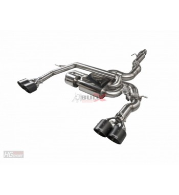 EGO-X 89 mm exhaust – Audi S3 8V quattro 300/310 PS