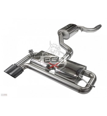 EGO-X Impianto di scarico 3" lato sinistro VW Golf 5 GTI/ ED30/ Pirelli 200/230CV
