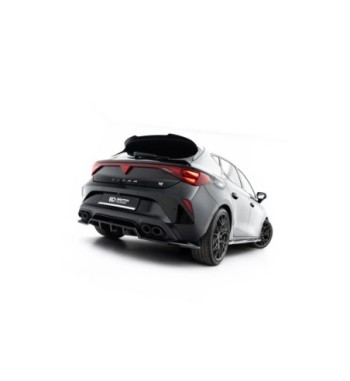 Diffusore posteriore con alette verticali V.2 per Cupra Leon Hatchback Mk1 Facelift