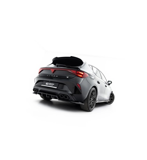 Diffusore posteriore con alette verticali V.2 per Cupra Leon Hatchback Mk1 Facelift