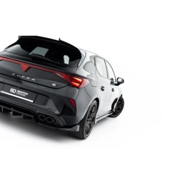 Diffusore posteriore con alette verticali V.1 per Cupra Leon Hatchback Mk1 Facelift