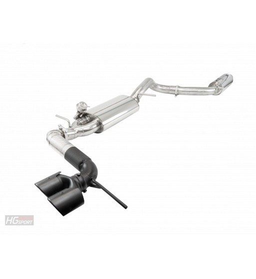 EGO-X exhaust system 2,75" Seat Ibiza 6P Cupra 1.8 TSI 192PS