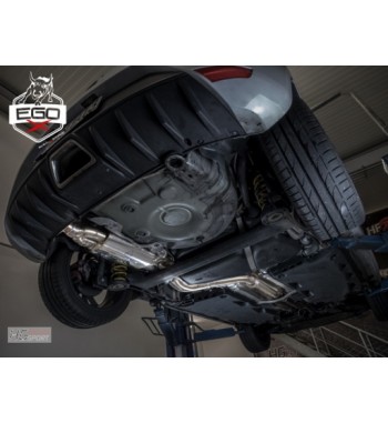 EGO-X exhaust system 2,75" Seat Ibiza 6P Cupra 1.8 TSI 192PS