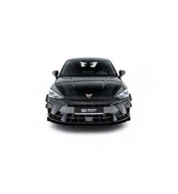 Street Pro Splitter + flaps + flaps for Cupra Leon Hatchback Mk1 Facelift