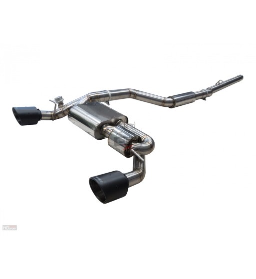 EGO-X 76 mm exhaust – Ford Focus Mk3 RS 350 PS