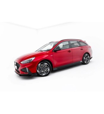 Side skirt diffusers V.2 for Hyundai I30 N / N-Line Wagon Mk3 Facelift