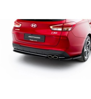Splitter laterali posteriori V.1 per Hyundai I30 N-Line Wagon Mk3 Facelift