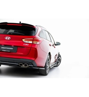 Splitter laterali posteriori V.1 per Hyundai I30 N-Line Wagon Mk3 Facelift