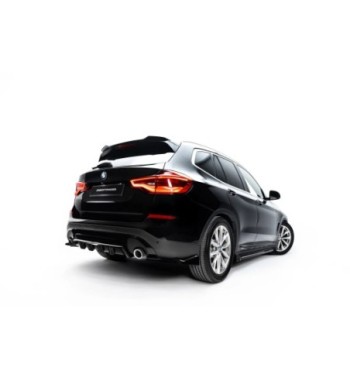 Diffusore posteriore con alette verticali per BMW X3 G01