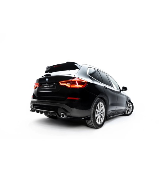 Diffusore posteriore con alette verticali per BMW X3 G01