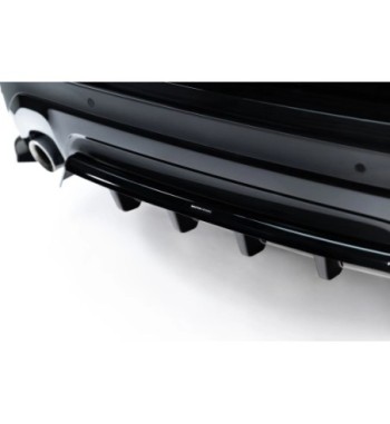 Diffusore posteriore con alette verticali per BMW X3 G01