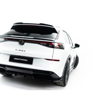 Diffusore posteriore con alette verticali per Volkswagen T-Roc R-Line Mk2