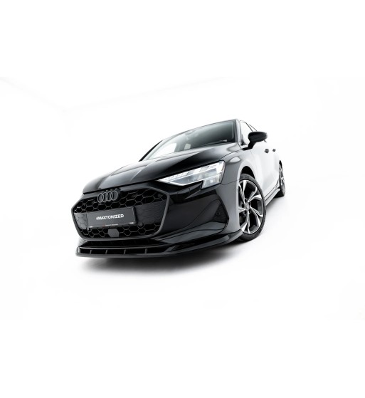 Front splitter V.2 for Audi A3 Sedan 8Y Facelift