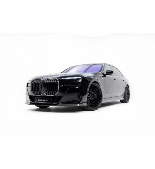 Carbonio preimpregnato Splitter anteriore per BMW 7 M-Pack / M760e / i7 M-Pack G70