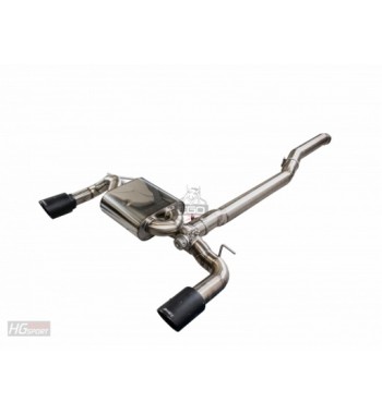EGO-X exhaust system 3,5" BMW 135i/140i F20/F21