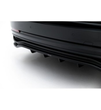 Diffusore posteriore con alette verticali per Audi A8 S-Line Long D5 Facelift