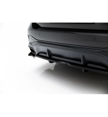 Diffusore posteriore con alette verticali V.4 per Audi A6 S-Line C9