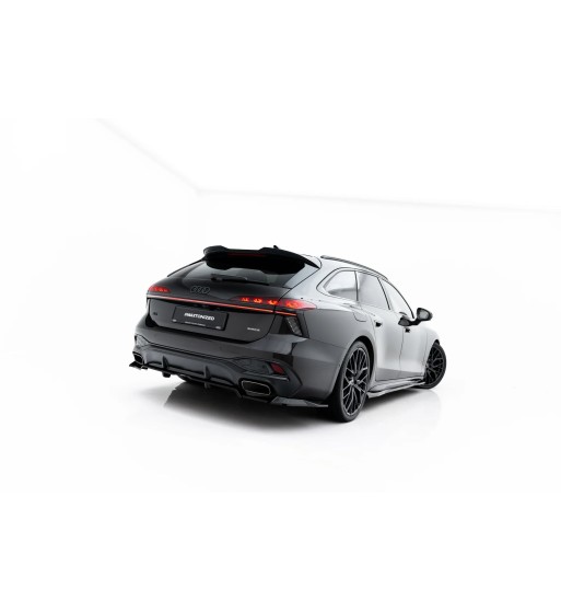 Diffusore posteriore con alette verticali V.3 per Audi A6 S-Line C9