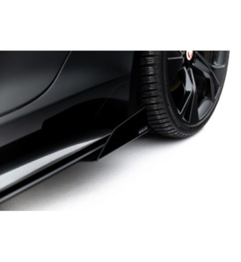 Street Pro Side skirt diffusers + Flaps for Jaguar F-Type X152 Facelift 2