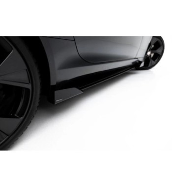 Street Pro Side skirt diffusers + Flaps for Jaguar F-Type X152 Facelift 2