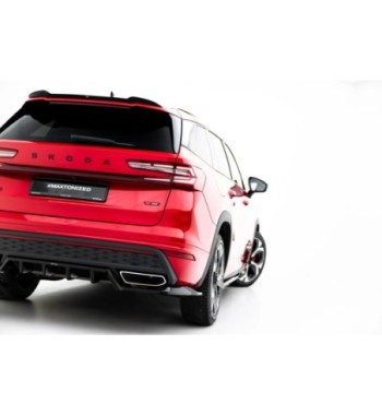 Diffusore posteriore con alette verticali per Skoda Kodiaq RS Mk2