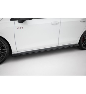 Street Pro Side skirt diffusers + Flaps for Volkswagen Golf GTI / GTE / GTI Clubsport / R-Line Mk8