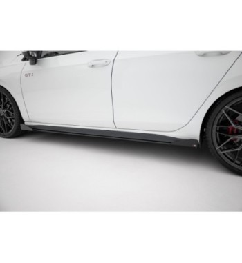 Street Pro Side skirt diffusers + Flaps for Volkswagen Golf GTI / GTE / GTI Clubsport / R-Line Mk8